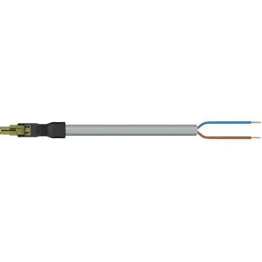 Wago SERIE 891 Patchkabel gebouwinstallatie 2p Contrastekker (female) Vrij kabeluiteinde 2000mm