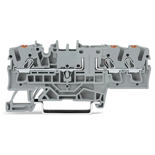 Wago SERIE 2202 Verbindingsrijgklem 0,75-4mm² eendr. 0,25-2,5mm² meerdr. Grijs