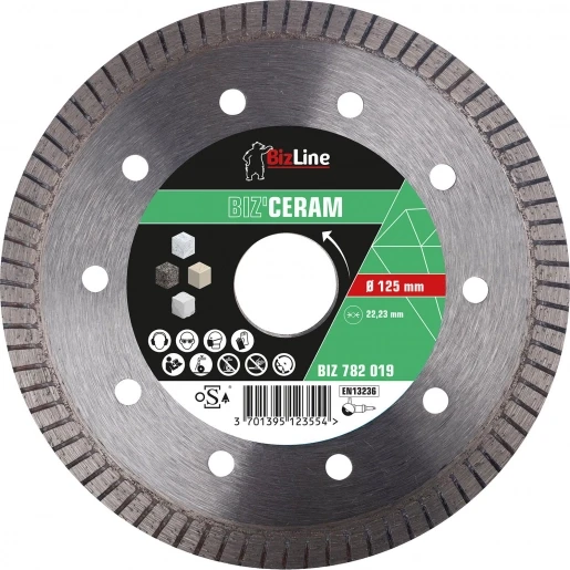 Bizline Diamantschijf keramische tegels 125mm 782019