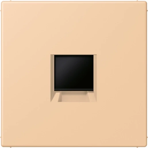 Jung LS range Afdekking centraalplaat AMP Radiall LC32122 Modular-Jack 1 connector Zonder label LC1969-1WE237