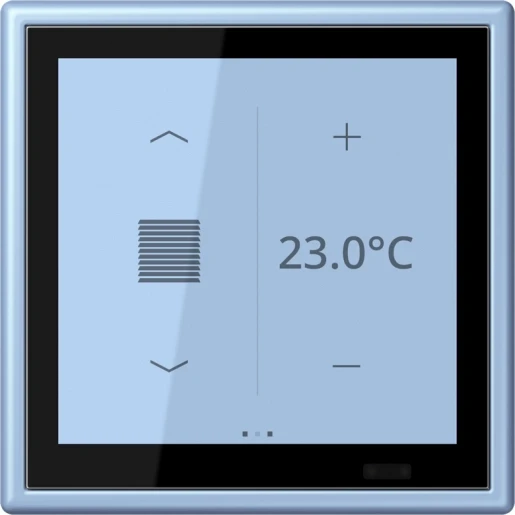 Jung LS range KNX Touch ruimtecontroller KNX LC459D1S207