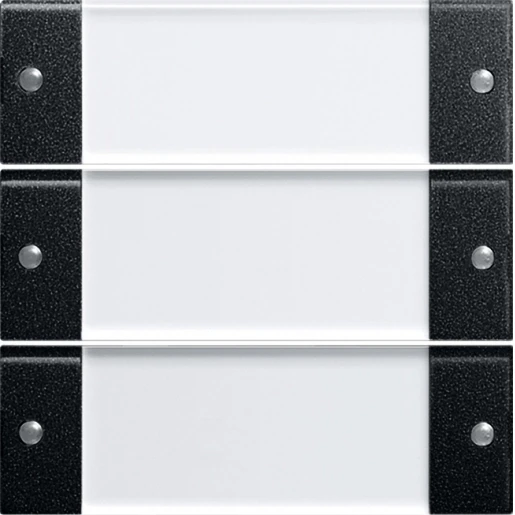 Gira Wippenset 3-v TK System 55 clear/zwart m
