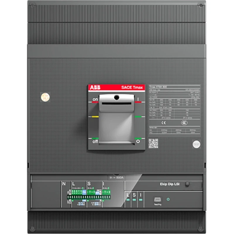 ABB XT6N 800 Ekip Dip LSI In=630 3 polig vast met vooraansluiting electron