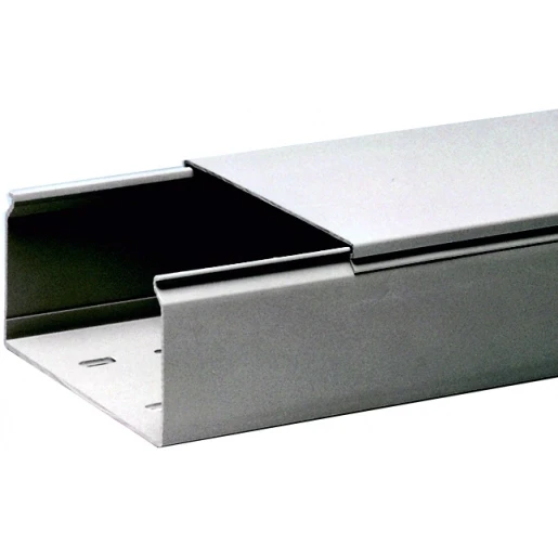 Attema Kabelkoker 2000x120x60mm PVC Bodemperforatie met deksel grijs RAL 7030 AT2470