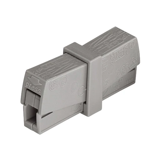 Wago Service-klem 2,5mm2 grijs