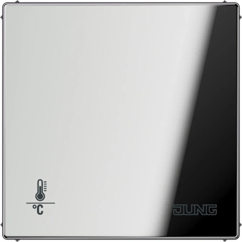 Jung KNX objectregelaar + 4 bin LS chroom