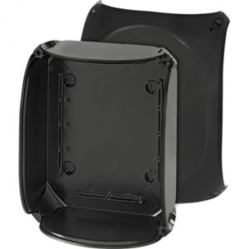 Hensel Kabeldoos IP66/67/69 BM6 Zonder klem Wand glad Zwart