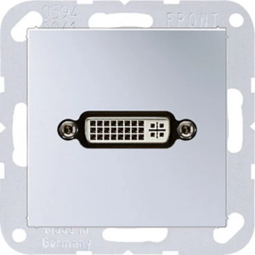 Jung A range afdekking a500 aluminium 1x dvi MAA1193AL