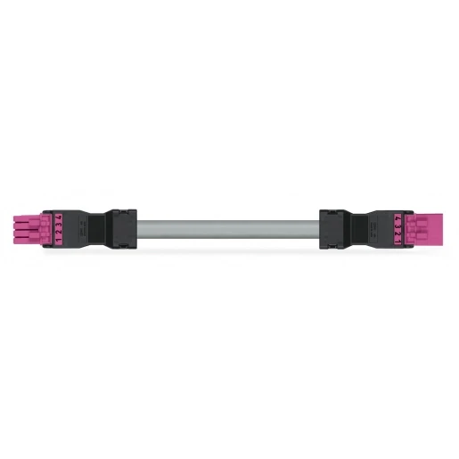 Wago Serie 891 Patchkabel gebouwinstallatie 4p Contrastekker (female) Stekker 3000mm