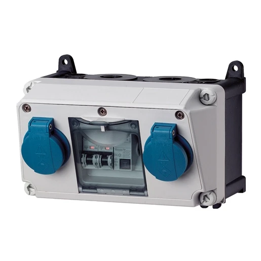 Mennekes AMAXX contactdoos combinatie 1 module