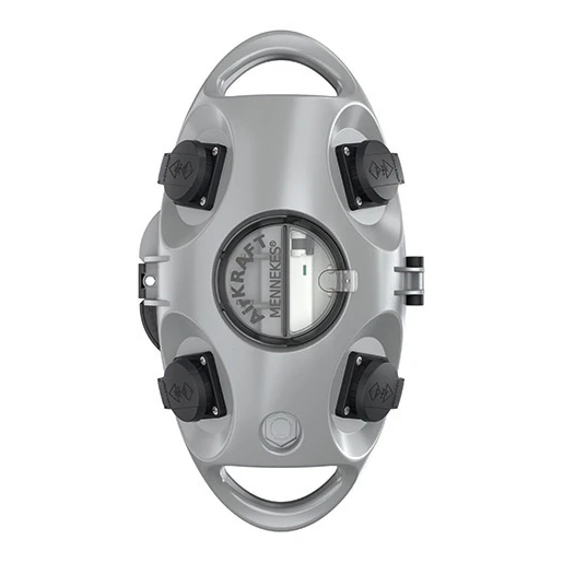 Mennekes AIRKRAFT COMBINATIE ZILVER IP44