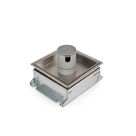 HPL Powerbox150 instort 55mm 3xWCD - RVS S25 IP54 deksel