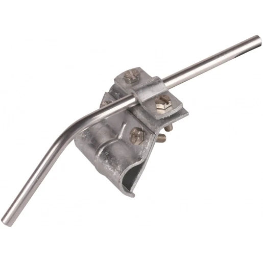 Dehn Gutter clamp st/tzn f.bead 13-25mm width 60mm with cleat for rd 7-10m
