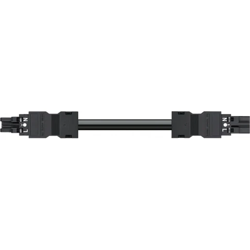 Wago SERIE 771 Patchkabel gebouwinstallatie 2p Contrastekker (female) Stekker 6000mm