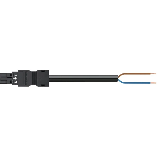 Wago SERIE 771 Patchkabel gebouwinstallatie 2p Stekker Vrij kabeluiteinde 4000mm
