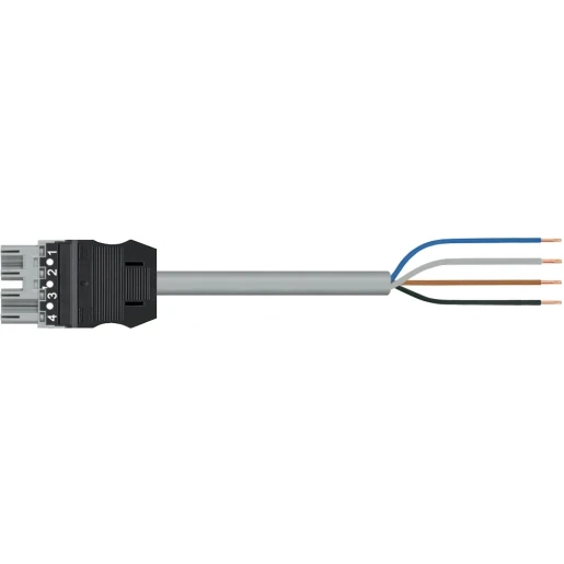 Wago SERIE 771 Patchkabel gebouwinstallatie 4p Stekker Vrij kabeluiteinde 2000mm