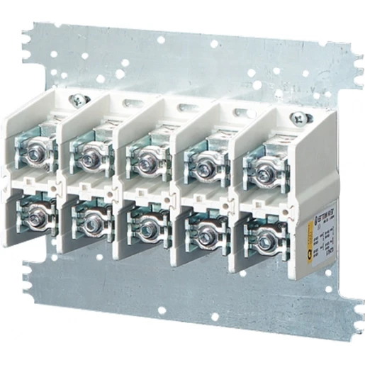 Hensel Mi Aansluitsklem 400A 25-240 mm² Cu/Alu 5 polig op montageplaat
