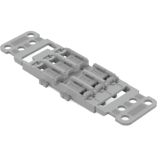 Wago Bevestigingsadapter met trekontlasting 3-voudig voor doorvoerconnector