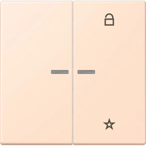 Jung LS range stuurafdekking universeel lc32091 2-voudig Mat FMLC1701228