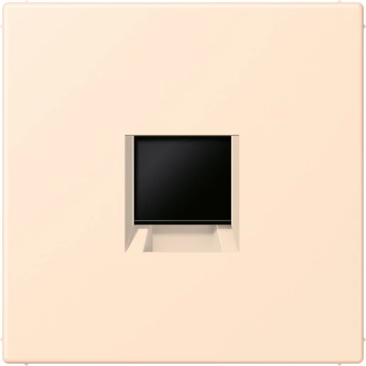 Jung LS range Afdekking centraalplaat AMP Radiall LC32123 Modular-Jack 1 connector Zonder label LC1969-1WE238