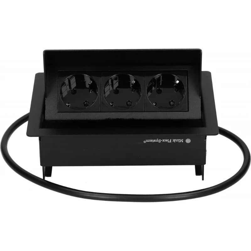 OCS Rhodos 3x 230V RA 1m GST zwart