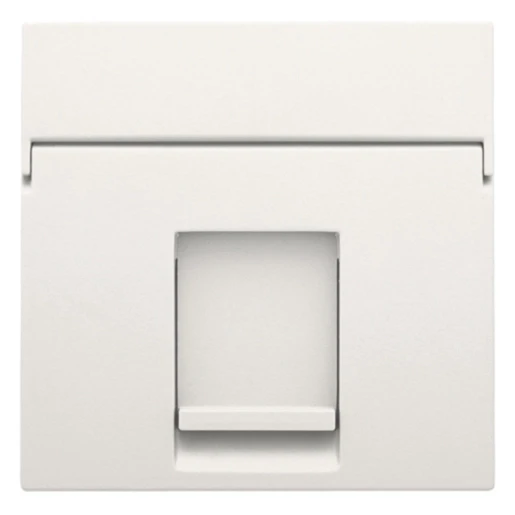 Niko Original / Intense Centraalplaat data RJ Modular-Jack Centraalplaat 1 connector Zonder label wit 101-65100