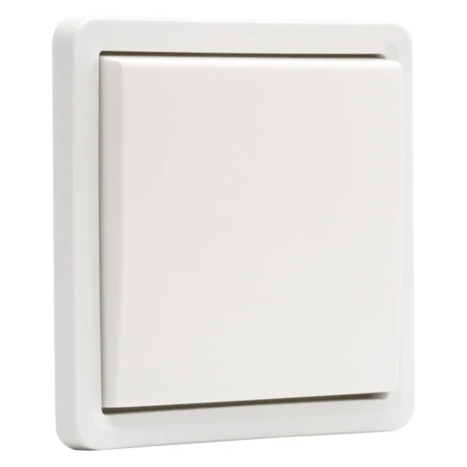 Niko New Hydro drukknop no/ng opbouw Drukknop Mat wit RAL 9010 701-33000