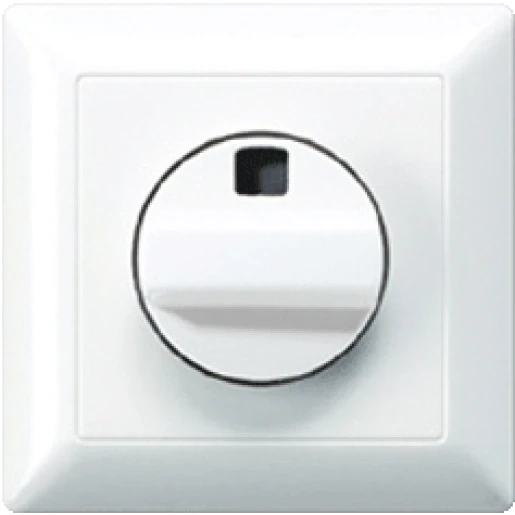 Jung AS range 3-stappenschakelaar a(s)500 wit 1-polig inbouw Schakeling 2 - 1 - 3 10A 230V AS15504.10NWW