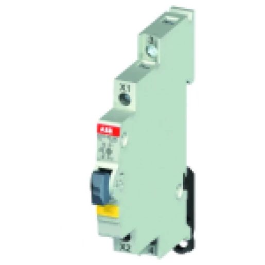 ABB DRUKKNOP LED KLEUR GEEL 16A 1V 12-48VAC/DC
