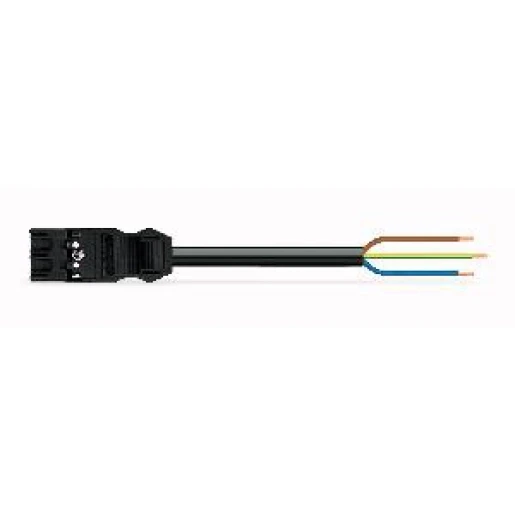 Wago Serie 771 Patchkabel gebouwinstallatie 3p Stekker Vrij kabeluiteinde 5000mm