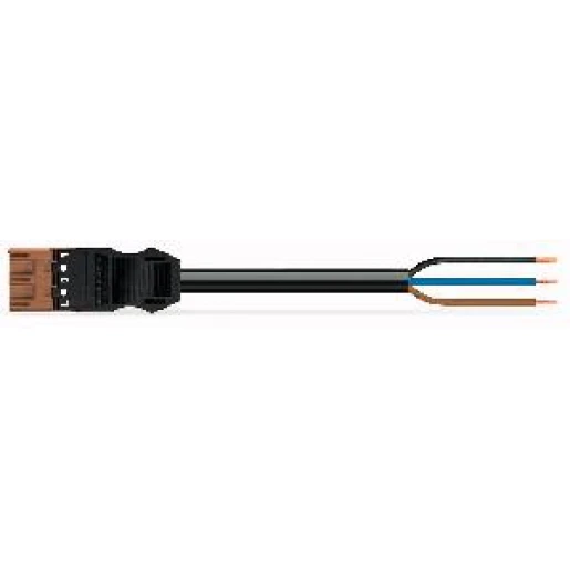Wago Serie 771 Patchkabel gebouwinstallatie 3p Stekker Vrij kabeluiteinde 5000mm