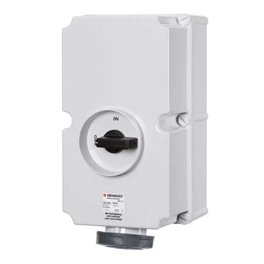 Mennekes WANDCONTACTDOOS125A3P 6H230V IP67 DUO