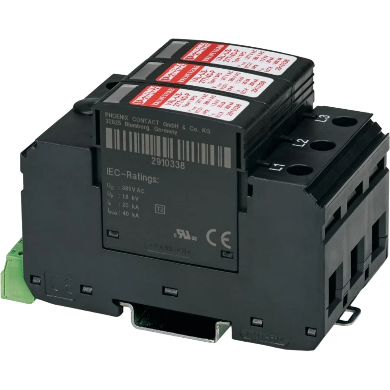Phoenix Contact Overspanningsbev.module type 2-val-us-480d/30/3+0-fm
