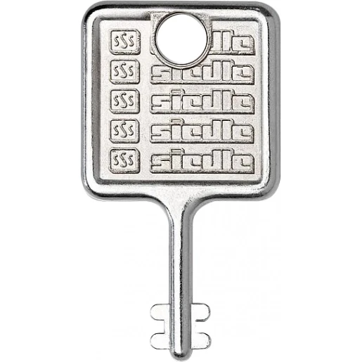 Siedle Sleutel montageframe MR 511/512/513/514/524 zilver 210007019-00