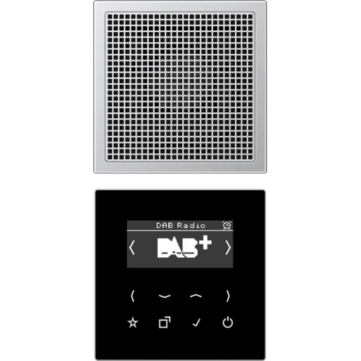 Jung LS range smartradio mono DAB+ FM ontvanger DABAL1