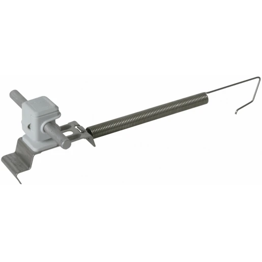 Dehn Roof cond.hol.spannsnap light stst/pl.grey h 16mm rd 8mm cl.range