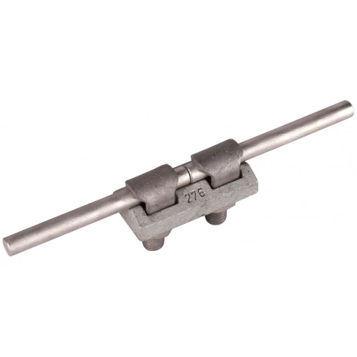 Dehn Ks connector zamak-steel/tzn f.rd 7-10mm two-part distance 30mm