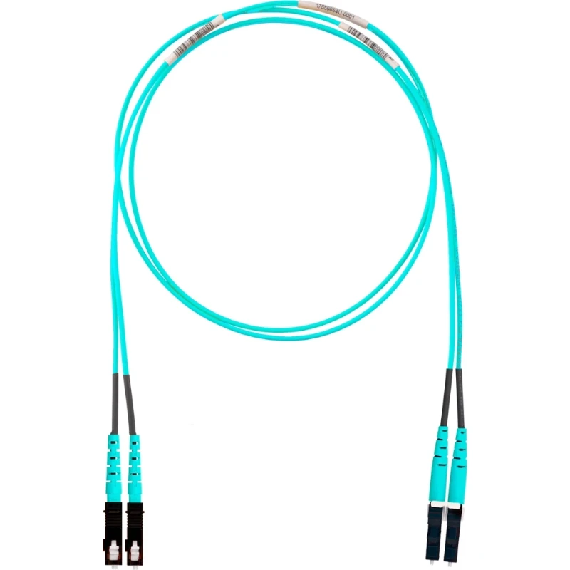 Panduit OM3 2-Vezel jacket patchkabel LSZH Std IL duplex SC/LC OM3 3m Blauw FX2ELLNSNSNM005