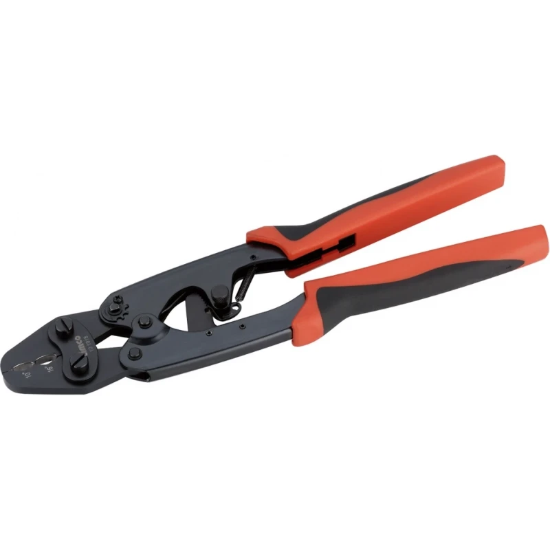 Cimco Perstang geïsoleerde kabelschoenen ovale persing 10mm² 101918