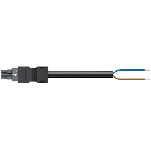 Wago SERIE 771 Patchkabel gebouwinstallatie 2p Contrastekker (female) Vrij kabeluiteinde 6000mm