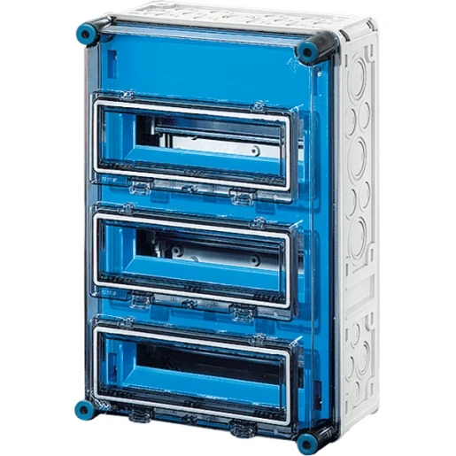 Hensel Enymod Automatenbehuizing leeg 3x12 modulen Kunststof IP65 MI 1333