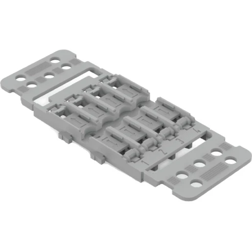 Wago Bevestigingsadapter met trekontlasting 4-voudig voor doorvoerconnector