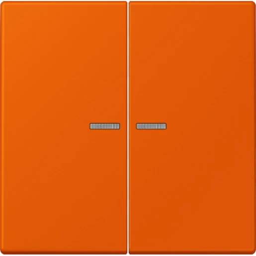 Jung LS range Home stuurafdekking LC4320S 2-voudig Mat oranje BTLC17102260