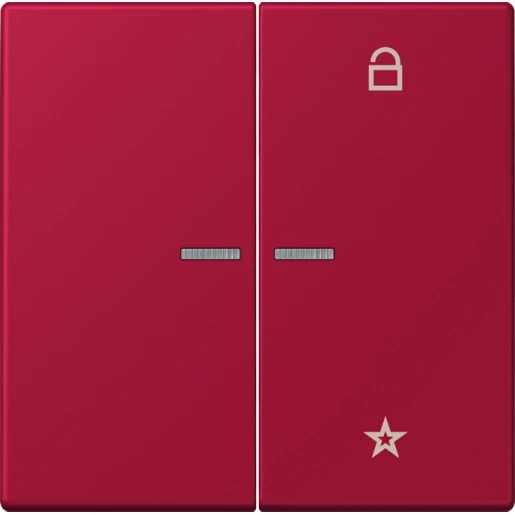 Jung LS range stuurafdekking universeel lc32100 2-voudig Mat FMLC1701229