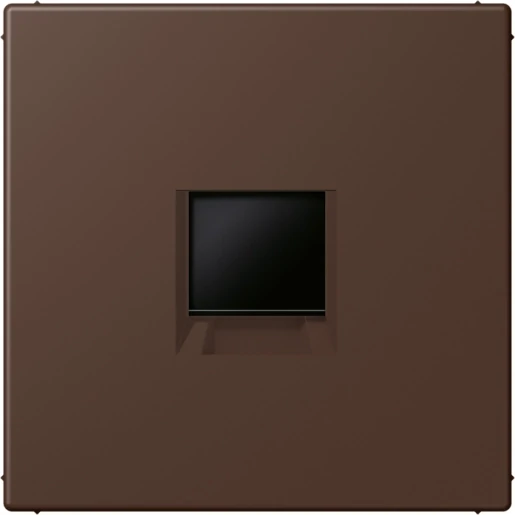 Jung LS range Afdekking centraalplaat AMP Radiall LC32130 Modular-Jack 1 connector Zonder label LC1969-1WE239