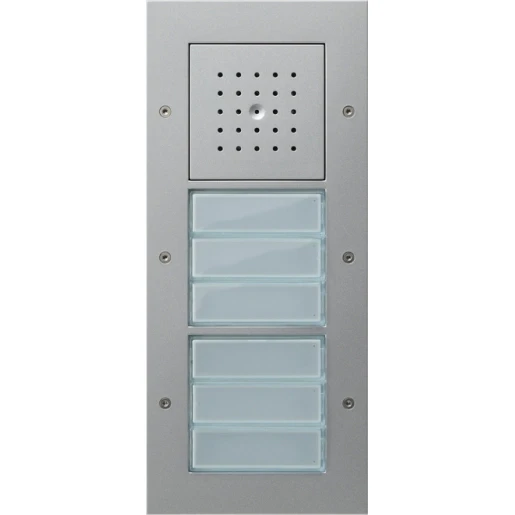 Gira TX_44 Deurstation deurcommunicatie 6 beltoetsen IP44 Opbouw 126865