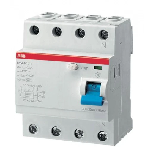 ABB System Pro M Compact Aardlekschakelaar 4p 100A 0.03A type A 2CSF204123R1900