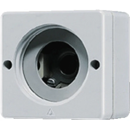 Jung WG 600 lichtsignaal zonder onderkast Basiselement 230V opbouw grijs IP44 637-10
