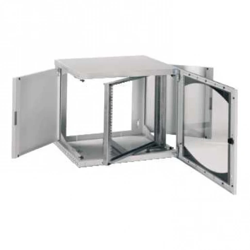Sarel Actassi Wandkast opbouw draairaam 19" 9HE 600x500x515mm Grijs NSYOPB9U5P
