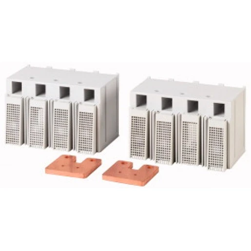 Eaton Aansluitbrug NZM2 met afdekking voor DC-toepassing 4p->2p max. 260A